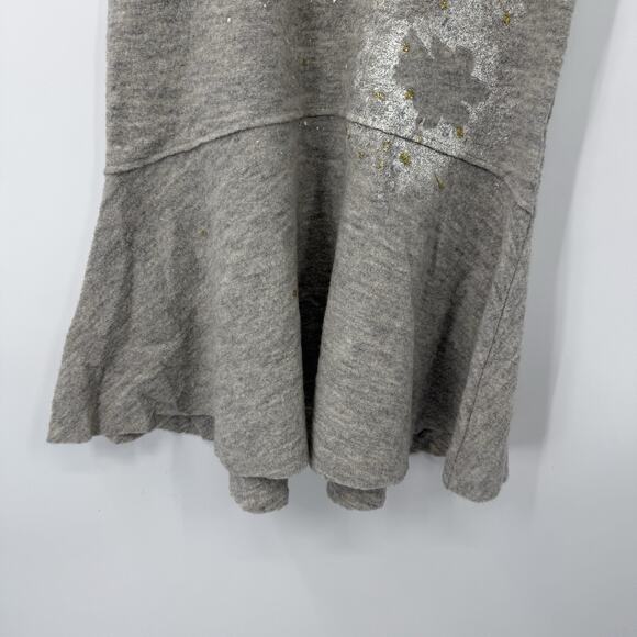 Anthropologie Knitted & Knotted Afterlight Wool Dress Small Sleeveless Floral - Picture 5 of 14